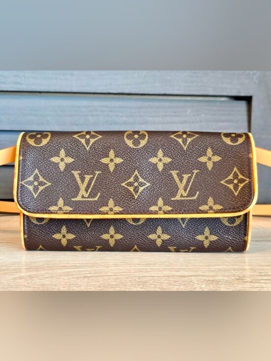 Louis Vuitton Handbags - Authentic LOUIS VUITTON Pochette Twin PM Belt Waist Bum Bag